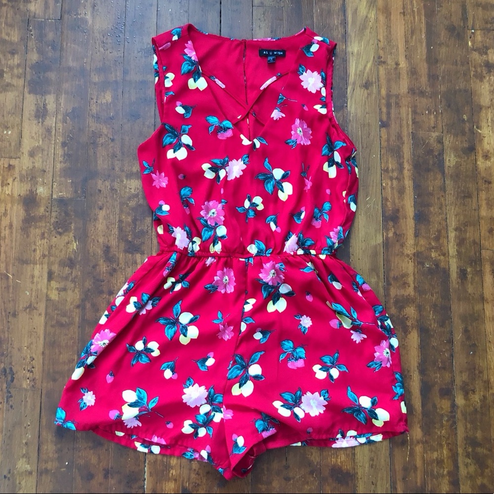 Floral Romper
